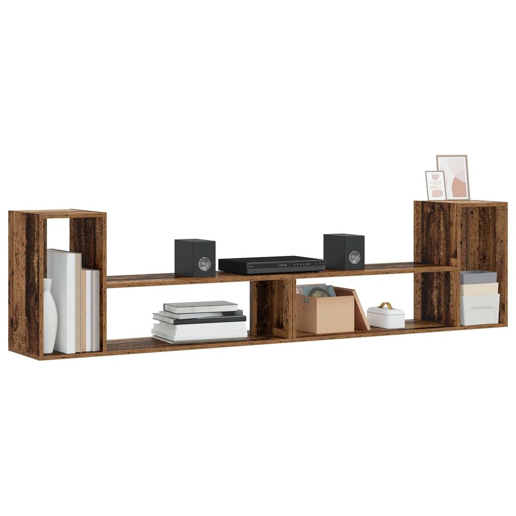 TV Cabinet 100 X 30 X 50 Cm Reclaimed Wood Engineered Wood
