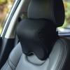 Aoomiya Neck Car Memory Foam Neck Pillow for Car Gaming Cervical Support Pad, Cushion, Driving, Travel, Camping, Driving, Chairs, (Black)