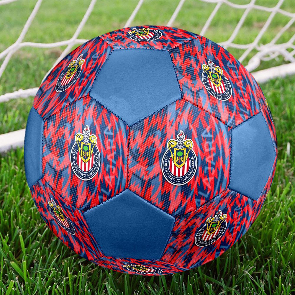 Club Deportivo Guadalajara football club Indoor Size 5 Soccer Ball Colorful Machine Stitched PVC Competition Ready Durable High-Bounce