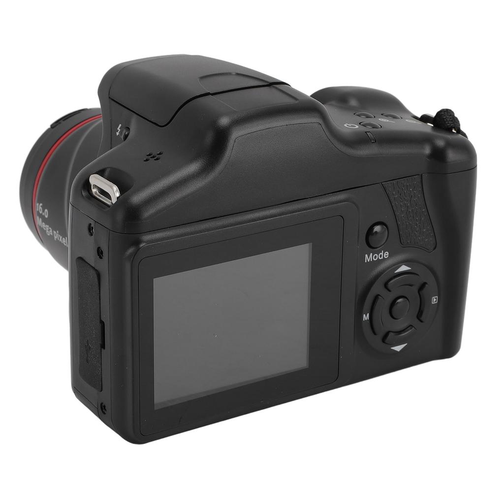 Aparat foto digital 16MP HD 180° Cameră cu ecran rabatabil 1080P 16X Zoom Ecran de 2,4 inchi Camere compacte de călătorie