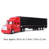 1:48 34.5CM Alloy Truck Model Simulation Light Sound Effect Pull Back Vehicles Toy
