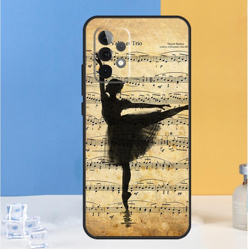 Ballerina Girl Dancing Cover For Samsung Galaxy A54 A34 A14 A32 A22 A12 A13 A23 A33 A53 A73 A51 A71 A52 Case