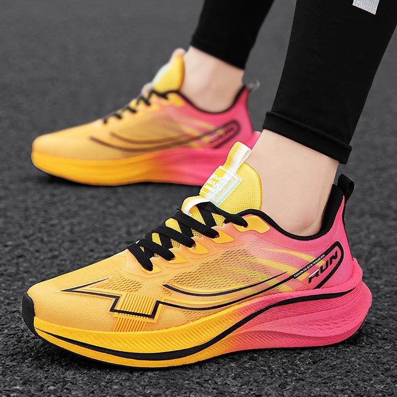 Running shoes men's 20 professional racing students breathable wear-resistant non-slip shock-absorbing sports running shoes autumn