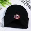 Anime Demon Slayer Czapka Zimowa Dzianinowa Kimetsu No Yaiba Hashira Giyuu Unisex Bawełniana Akcesoria Zimowa Ciepła Czapka
