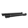 2PCS Appliance Roller Schwarz Ausziehbare Waschmaschine Dolly Halterung 16 Räder mit Bremse 661lbs