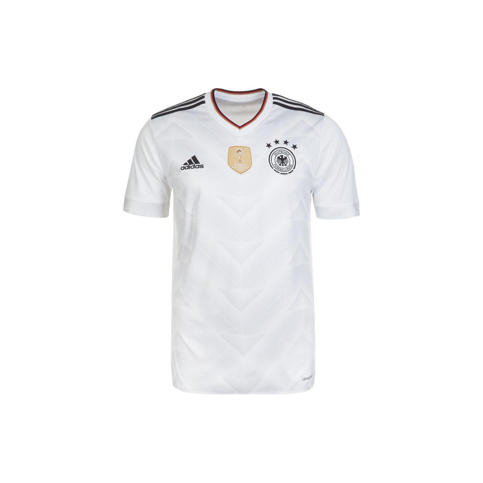 Adidas T Shirts Men s White V neck Moderate Straight Fit B47873 XS
