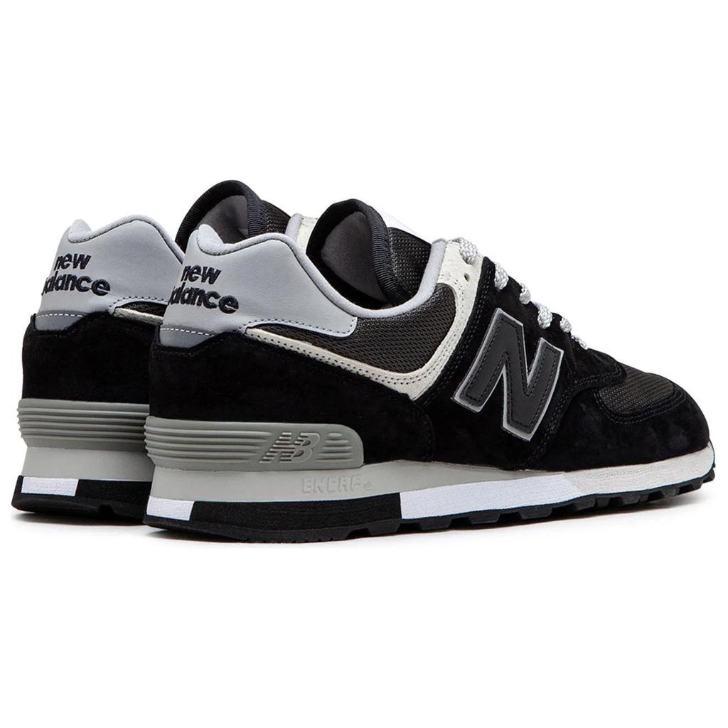 New Balance Nb 576 Comfortable Versatile Durable Breathable Low-Top Casual Running Shoes Unisex Sneaker Black OU576-PBK