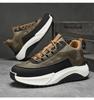 Anti-slip Work Casual Shoes Men Soft Bottom Hiking Board Shoes Low Tide Footwear Thick Sole Students Running Shoes Men Sneakers