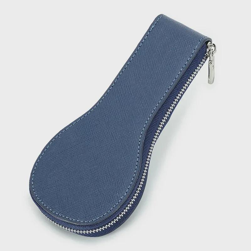 

Ящик для хранения часов из натуральной кожи высшего качества - портативный и для отдельных часов темно-синий