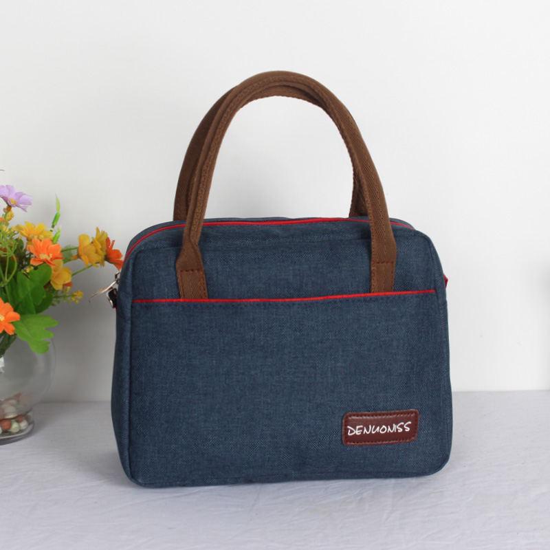 

Портативная сумка для ланча, новая термоизолированная коробка для ланча, сумка-холодильник, сумка для бенто, контейнер для обеда, школьная сумка для еды