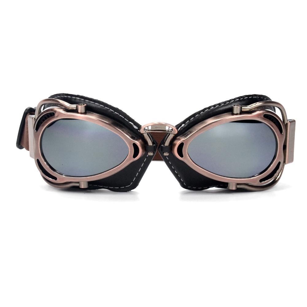 Mooreaxe Motorcycle Sunglasses for Harley Chopper Cruiser Scooter Bob Bike Riding Racing Goggles Pilot Helmet Glasses