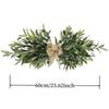 Artificial Olive Wreaths For Front Door Fake Olive Leaf Garland Greenery Wreath Decor For Wedding Arch Parties Fireplace Wall