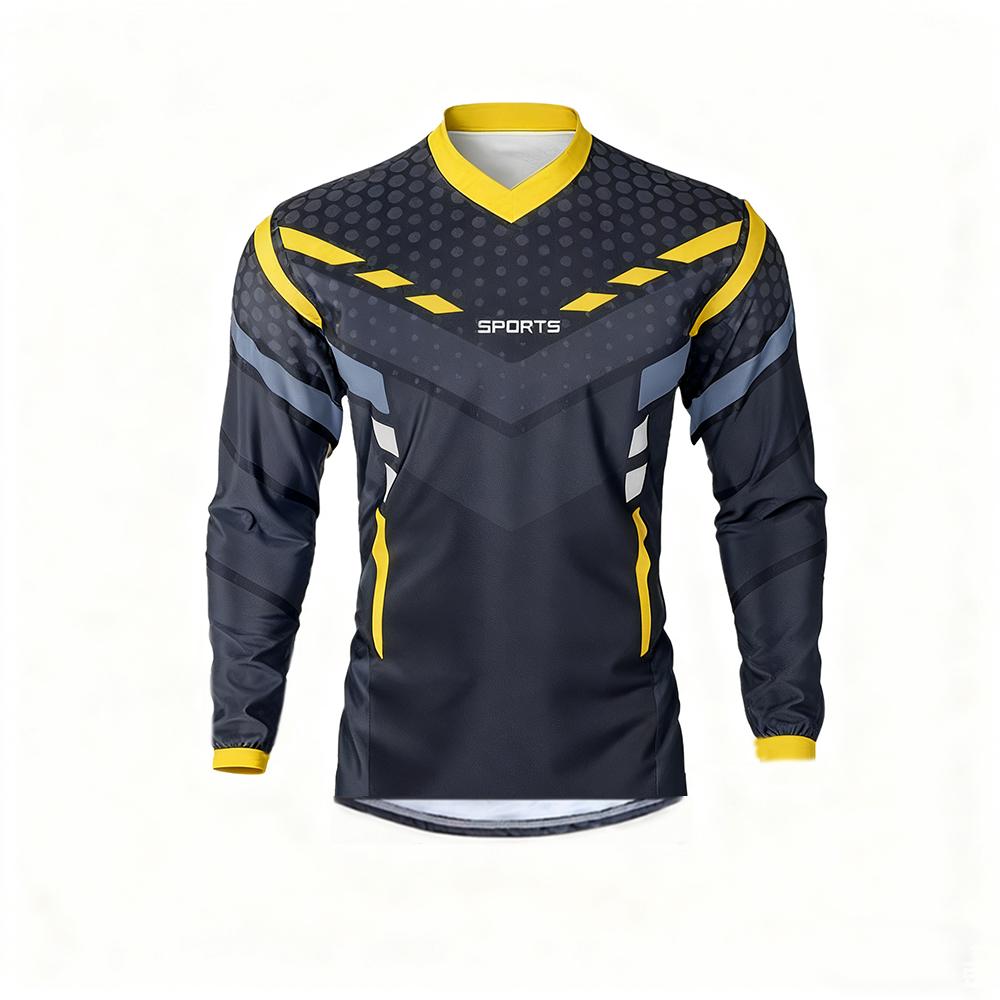SPORT Speed Surrender Breathable Quick-Drying Off-Road Motorcycle Clothing Men Women Long T-Shirt Mountain Bike Equipment T-Shirt