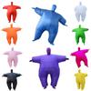 Cosplay Halloween Party Costume Fat Ninja Sumo Costume With Inflatable White Salmon Image