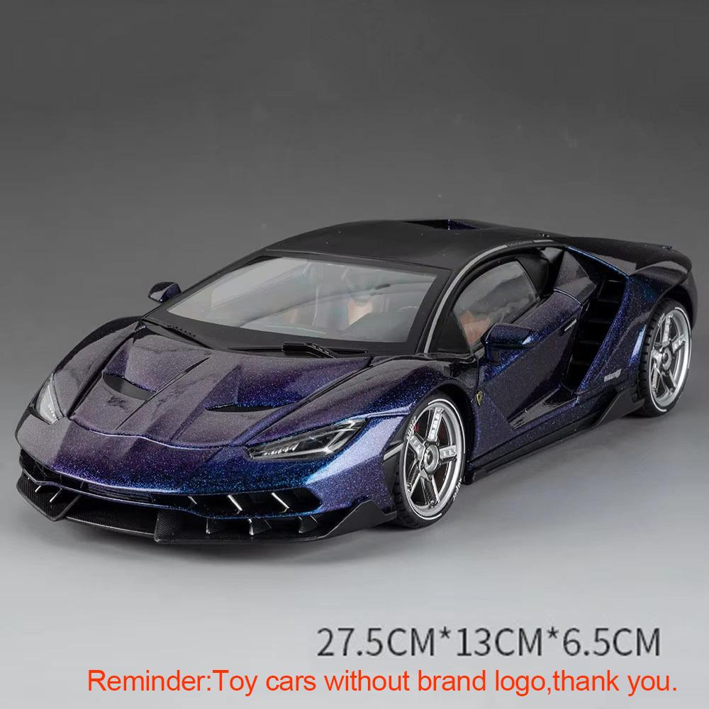 

1:18 Scale Apollo EVO Lambor LP770 Alloy Sports Car Diecast Toys Model Ornament Music Light Pull Back Vehice Child Birthday Gift