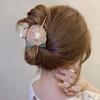 1 Pcs Elegant Fairy Bow Hair Clip Claw Temperament Shark Clip Styling Accessories For Girls Casual Grab Clip Women Fashion Clips