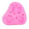 3pcs Mixed Shape Farm Animal Silicone Molds Cake Decoration Molds  For DIY Cake Fondant