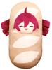 Teto Kasane French Bread Costume Plush Toy, Approx. 40cm (Smiling)