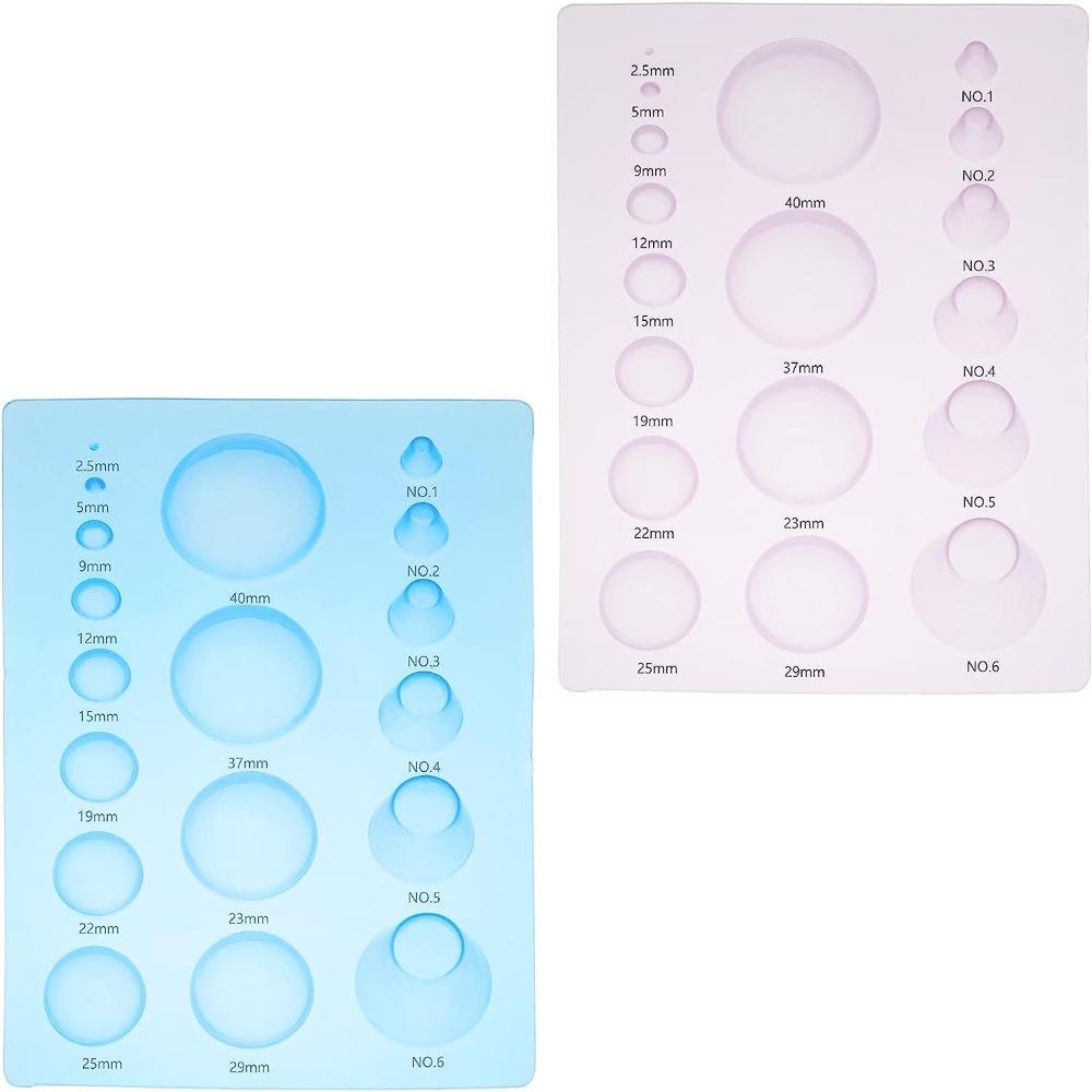 2PCS 2PCS Paper Quilling Tools Concave-Convex Mini Quilling Mold Paper Craft Tool 3-Row  DIY