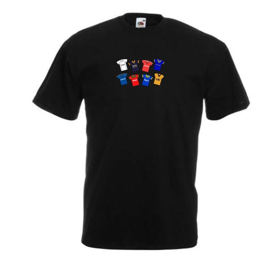 Wimbledon Retro Kits Black T-Shirt Adult tshirt Tee Great Gift For Dons Fans XXXXL