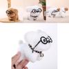 Plush Dog Keychain With Glasses For Girls And Collectors