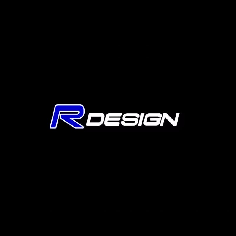 2 Stück Auto Türleuchte LED Willkommen Laser Projektor Logo Lampe Hintergrundbeleuchtung Für Volvo Rdesign V50 S60 XC60 S40 XC40 XC90 V6 Zubehör