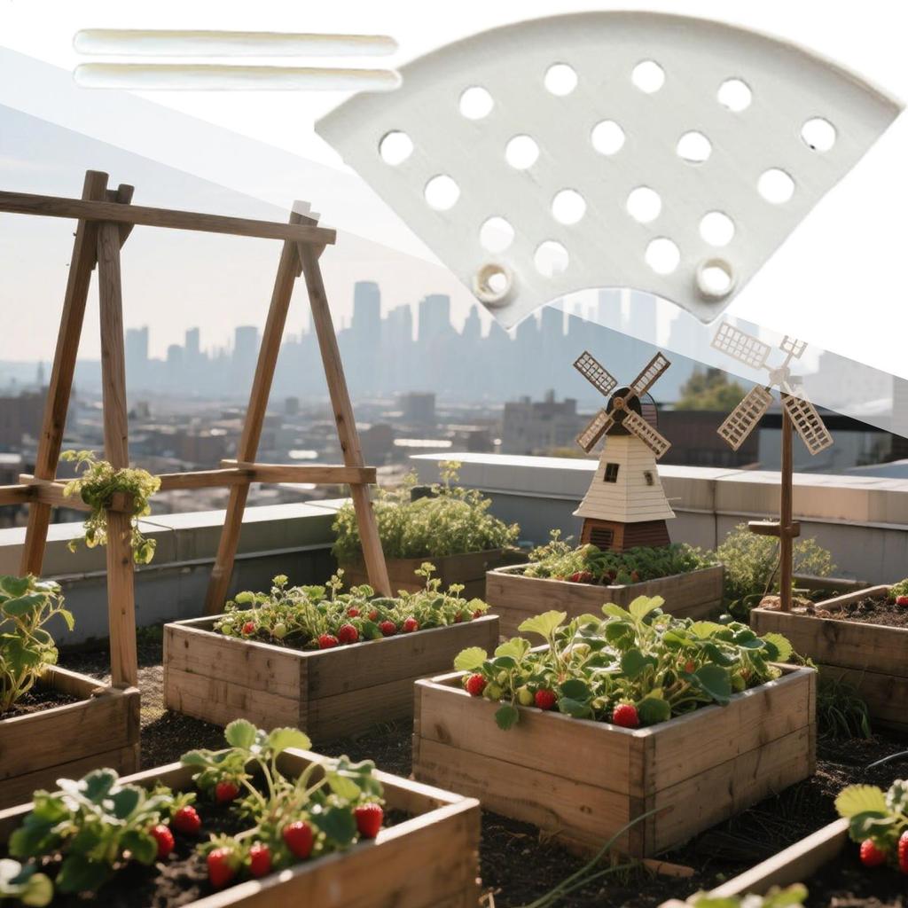 Strawberry Holder Cradles for Garden 4 Piece Rack Support Growing Protector Cage Stand for Fruit Gardening Potted Planter