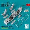 Reskit Mirage 2000N Cockpit with 3D Instrument Panel and Console Plastic Model Kit Parts 1/48 (for Kinetic) RSKU48-0460 (Airplane)