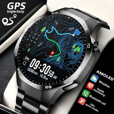 Watch 5 Max Women'sSmart Watch 1.53 Inch AMOLED NFC GPS Sport Trajectory Wireless Charging Men Smartwatch Bluetooth Call 2026