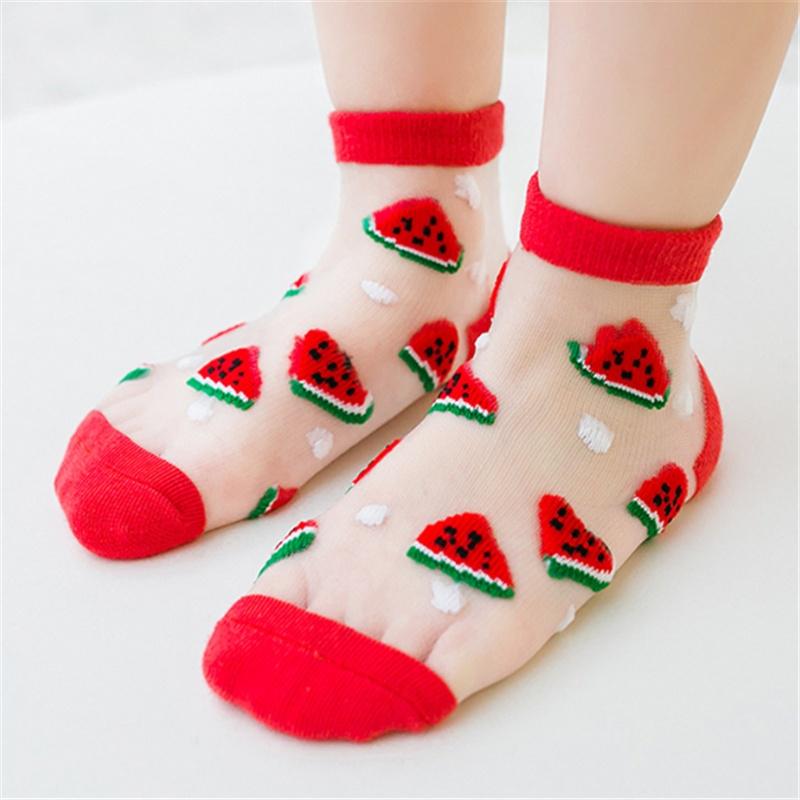 Baby Cotton Socks Spring Summer Ultrathin Mesh Sock Newborns Candy