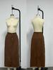 Summer Women's Loose Straight Denim Maxi Skirt - European/American Style