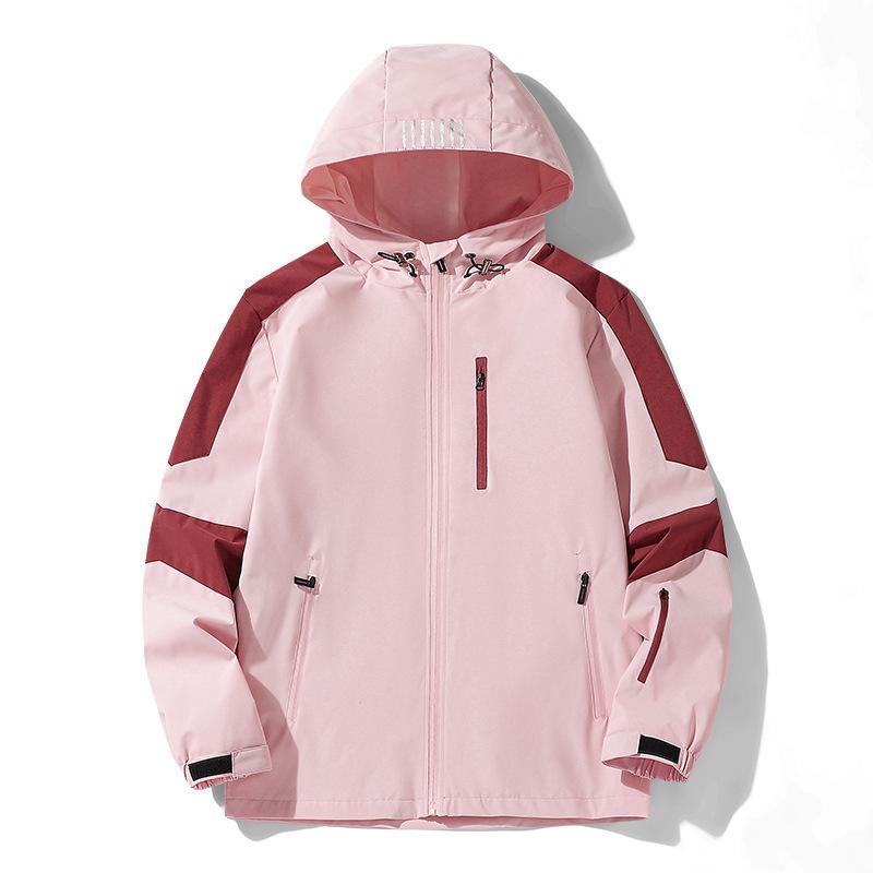 

Куртка для мужчин и женщин, ветрозащитная и водонепроницаемая, детская ветровка, парная одежда для весны и осени, универсальная софтшелл куртка для улицы 4XL