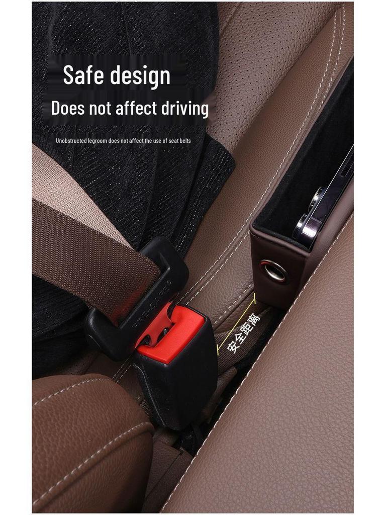 Pudełko do przechowywania w szczelinie siedzenia Mercedes-Benz do Klasy E, Klasy S, Klasy A, Klasy C, GLA, GLB, GLC