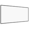 Projector Screen, 3048 Mm 16:9 4K 1080 HD Projection Screen, Wall Mounted Projection Dispaly Projector with 8 Hooks and Double-Sided Tapes, Portable