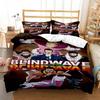 Hunter×Hunter Bedding Set Exquisite Bed Supplies Set Cartoon Anime Duvet Cover Bed Comforter Set Bedding Set Birthday Gift