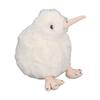 7.9-inch Kiwi Bird Plush Toy, Soft and Cute Lifelike Portable Standing Stuffed Animal Toy for Kids and Toddlers (White)