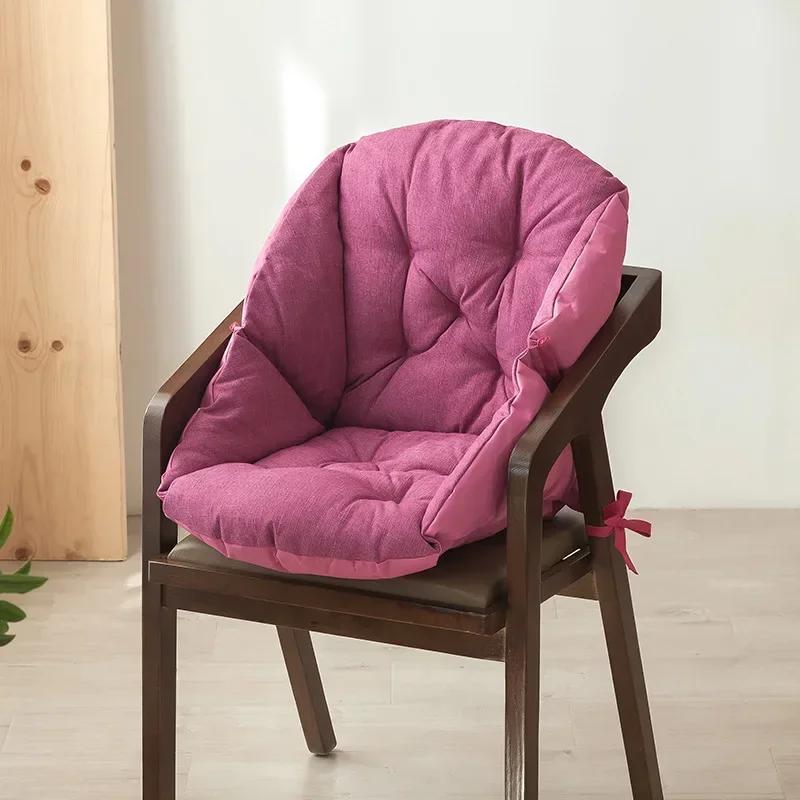 1PC Cushion Office Chair Four Seasons Universal Cushion Backrest One Piece Thickened Winter Chair Cushion 40x48/48x52cm