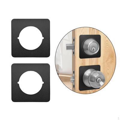 2 Pieces Door Reinforcement Plate Lock Repair Plate,Ball Repair,Door Knobs Fixing Bracket