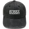 New BUBBA Embroidered Baseball Cap Washed Retro Dad Hat European and American Men's and Women's Casual Sunshade Cap