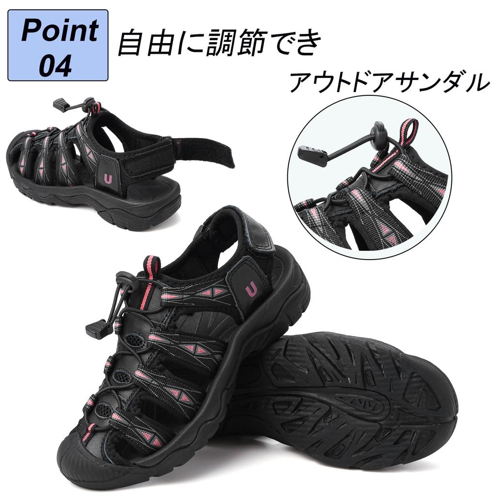 Sport Strand Bergsteigen Dick Schnell Langlebig [Lvptsh] Damen Sandalen, Sandalen, Outdoor, Trekking, Sandalen, Amphibisch, Sohle, Bequem,