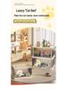 In-Stock Multi-layer Foldable Transparent Cat Bed & Toy Storage Cabinet