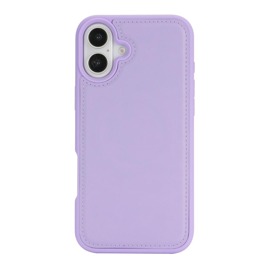 For iPhone 16 Plus Wallet Case Compatible with MagSafe Anti-Drop Detachable PU Leather Phone Cover