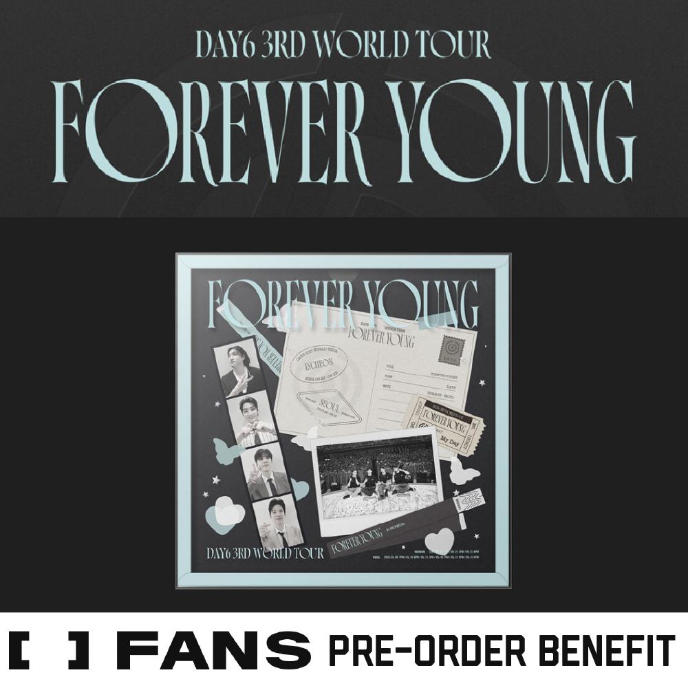Pre-order DAY6 3rd World Tour FOREVER YOUNG Blu-ray & POB