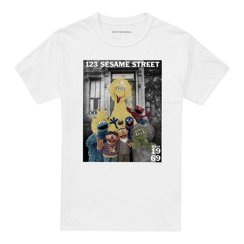 Sesame Street Unisex Adult Best Address T-Shirt