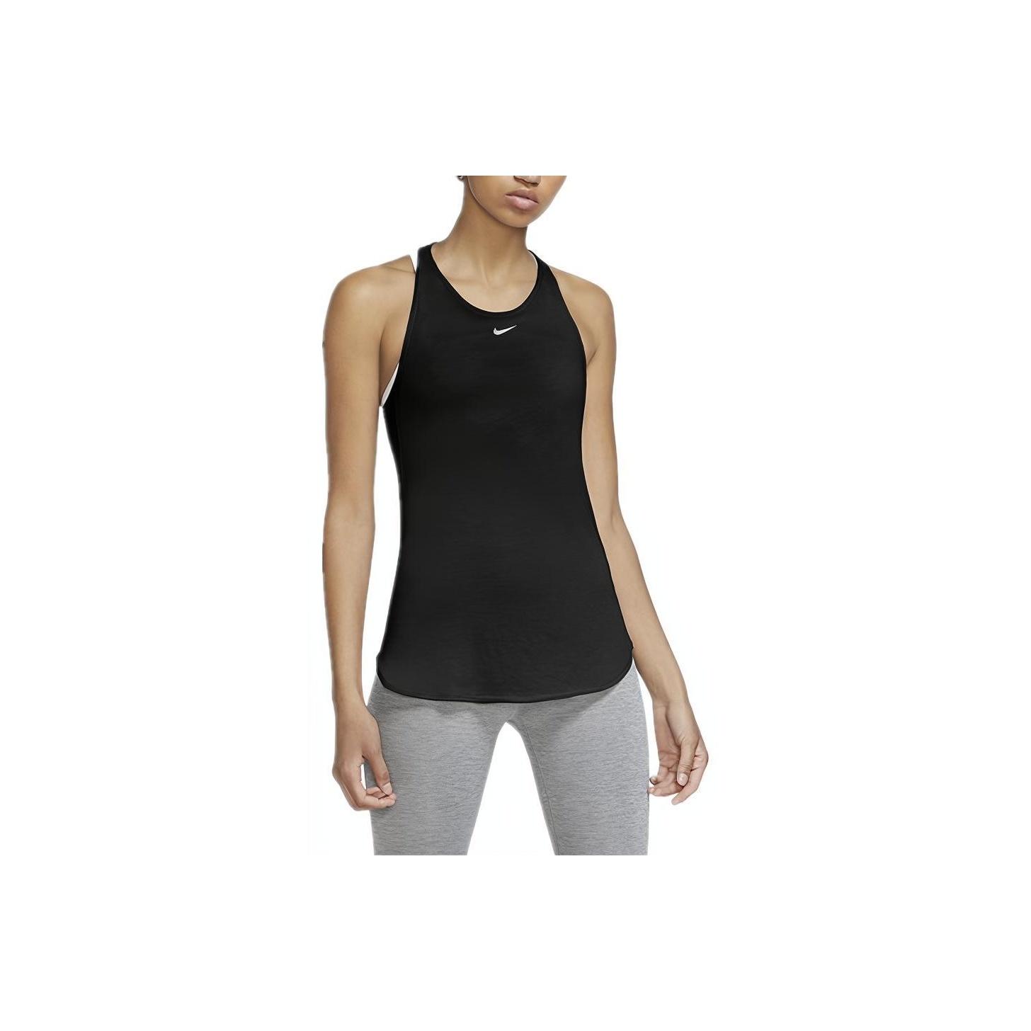Nike Женский дышащий тренировочный жилет Pro Aeroadapt, черный CU5717-010 XL