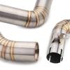 DUKE390/RC390 Stainless Steel Exhaust Mid-Section Connector for Motorcycle Modification