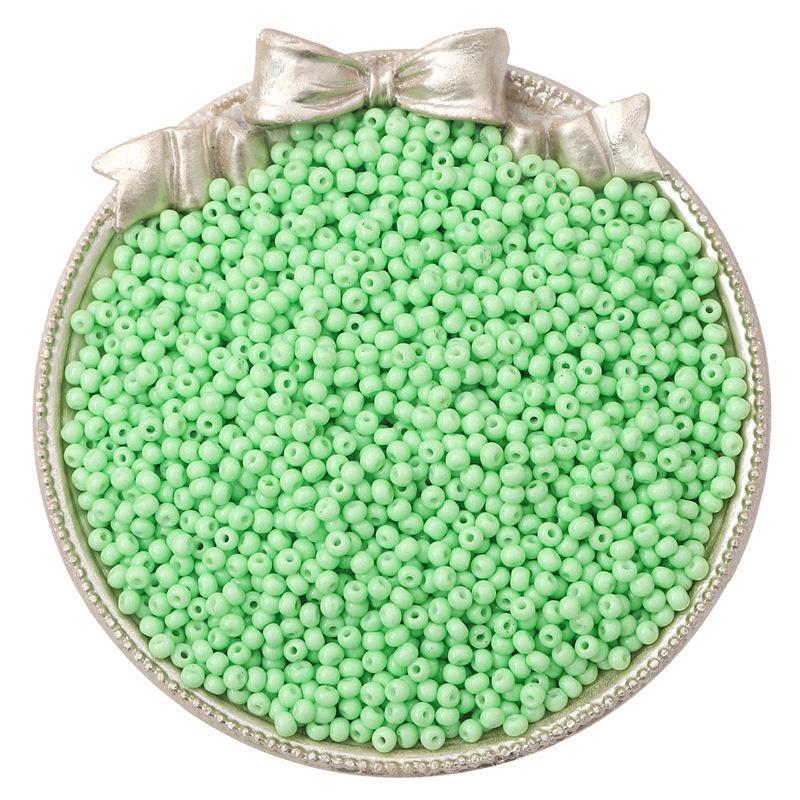 "2/3mm Solid Color Glass Rice Beads for Handmade DIY Jewelry: Bracelets & Necklaces"