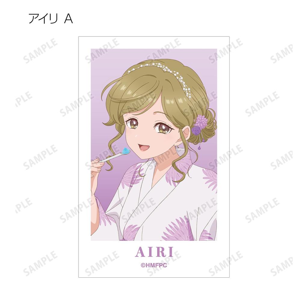 TV Anime [Utagoe wa Mille-feuille] Original Summer Festival Ver. Trading Instant Camera Style Illustration Cards, Box of 12
