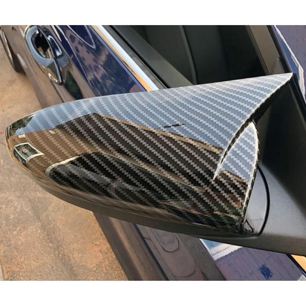 For Hyundai LAFESTA I20 I20N BAYON 2020-2025 Car Rearview Side Mirror Cover Sticker Wing Cap Exterior Door Case Trim Carbon Auto