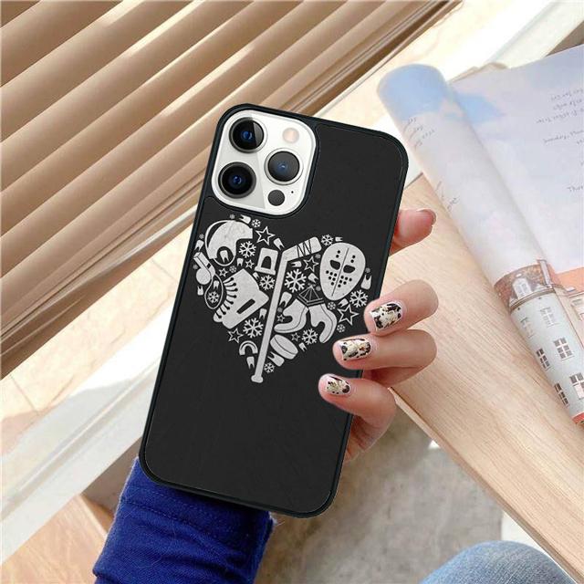 Ice Hockey Rink Phone Case For iPhone 17 Air 15 16 Cover 14 13 Pro Max 12 11 Pro Max Max Plus Coque Shell